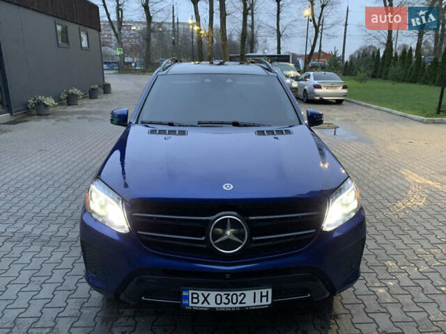 Синий Мерседес ГЛС-Класс, объемом двигателя 3 л и пробегом 215 тыс. км за 33499 $, фото 5 на Automoto.ua