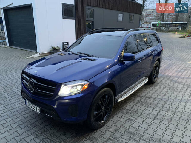 Синий Мерседес ГЛС-Класс, объемом двигателя 3 л и пробегом 215 тыс. км за 33499 $, фото 4 на Automoto.ua