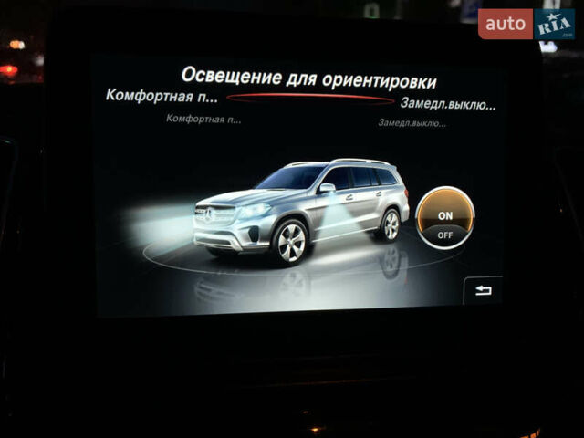 Синий Мерседес ГЛС-Класс, объемом двигателя 3 л и пробегом 215 тыс. км за 33499 $, фото 17 на Automoto.ua