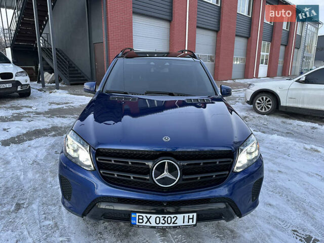 Синій Мерседес ГЛС-Класс, об'ємом двигуна 3 л та пробігом 218 тис. км за 29999 $, фото 4 на Automoto.ua