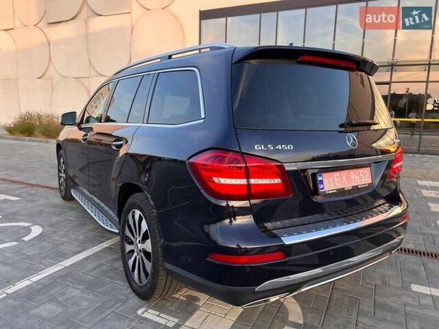 Синій Мерседес ГЛС-Класс, об'ємом двигуна 3 л та пробігом 147 тис. км за 25950 $, фото 3 на Automoto.ua