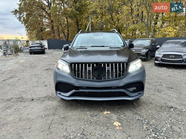 Синий Мерседес ГЛС-Класс, объемом двигателя 3 л и пробегом 52 тыс. км за 24900 $, фото 1 на Automoto.ua