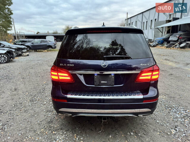 Синий Мерседес ГЛС-Класс, объемом двигателя 3 л и пробегом 52 тыс. км за 24900 $, фото 9 на Automoto.ua