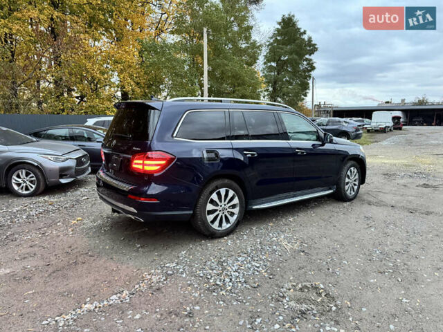 Синий Мерседес ГЛС-Класс, объемом двигателя 3 л и пробегом 52 тыс. км за 24900 $, фото 6 на Automoto.ua