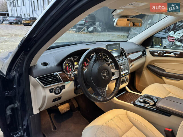 Синий Мерседес ГЛС-Класс, объемом двигателя 3 л и пробегом 52 тыс. км за 24900 $, фото 19 на Automoto.ua