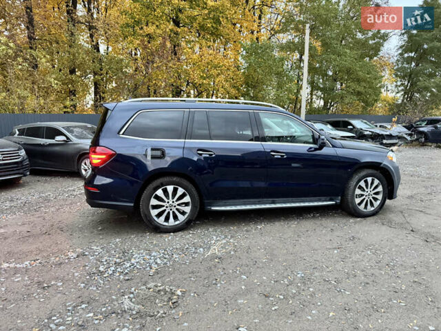 Синий Мерседес ГЛС-Класс, объемом двигателя 3 л и пробегом 52 тыс. км за 24900 $, фото 5 на Automoto.ua