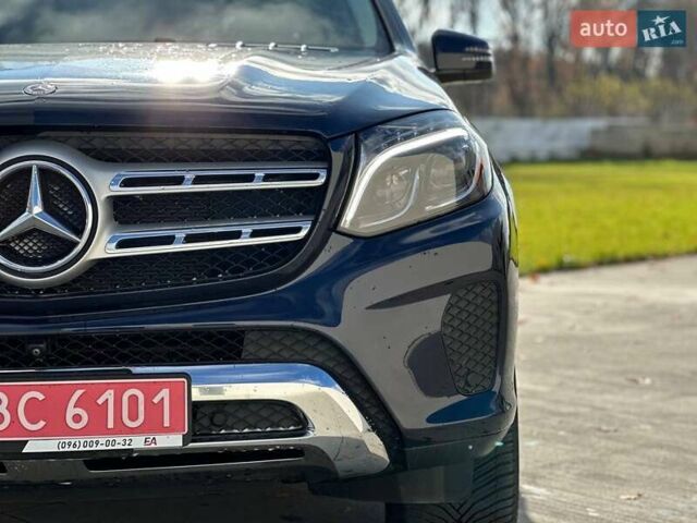 Синий Мерседес ГЛС-Класс, объемом двигателя 3 л и пробегом 147 тыс. км за 28500 $, фото 3 на Automoto.ua