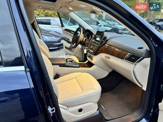 Синий Мерседес ГЛС-Класс, объемом двигателя 3 л и пробегом 52 тыс. км за 24900 $, фото 40 на Automoto.ua