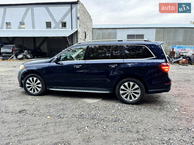 Синий Мерседес ГЛС-Класс, объемом двигателя 3 л и пробегом 52 тыс. км за 24900 $, фото 12 на Automoto.ua