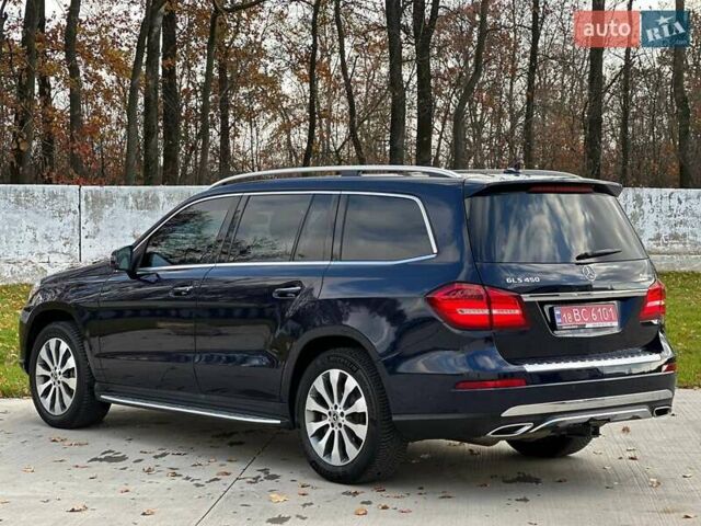 Синий Мерседес ГЛС-Класс, объемом двигателя 3 л и пробегом 147 тыс. км за 28500 $, фото 5 на Automoto.ua