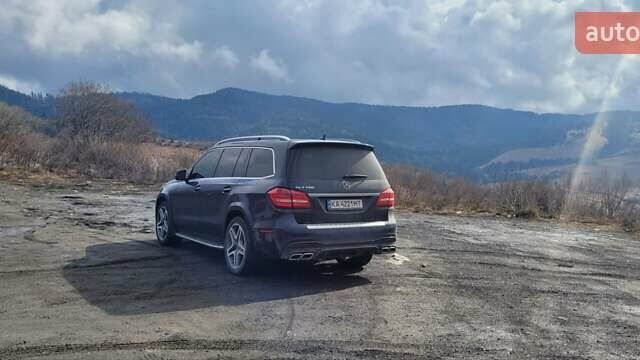 Синій Мерседес ГЛС-Класс, об'ємом двигуна 4.66 л та пробігом 160 тис. км за 47000 $, фото 3 на Automoto.ua