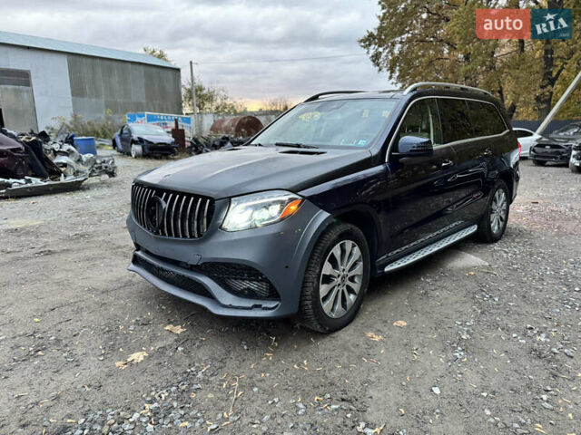 Синий Мерседес ГЛС-Класс, объемом двигателя 3 л и пробегом 52 тыс. км за 24900 $, фото 14 на Automoto.ua