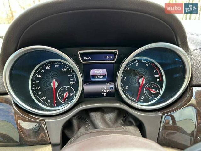Синий Мерседес ГЛС-Класс, объемом двигателя 3 л и пробегом 147 тыс. км за 28500 $, фото 14 на Automoto.ua