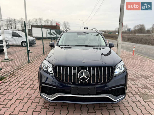 Синий Мерседес ГЛС-Класс, объемом двигателя 3 л и пробегом 52 тыс. км за 33800 $, фото 2 на Automoto.ua