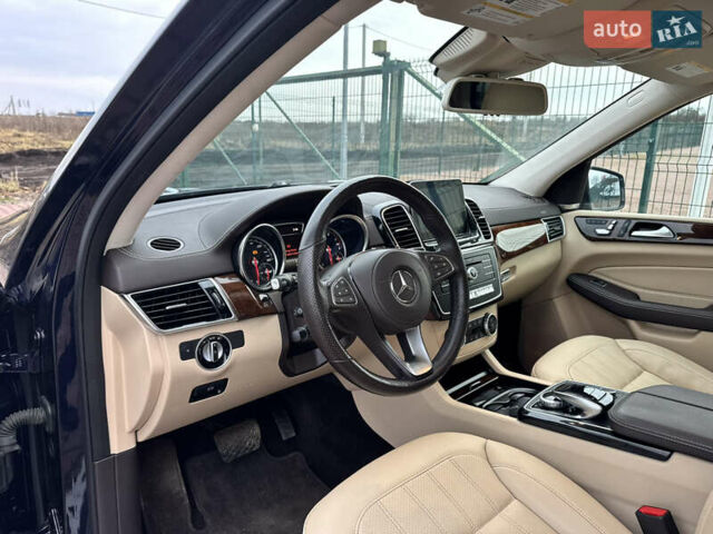 Синий Мерседес ГЛС-Класс, объемом двигателя 3 л и пробегом 52 тыс. км за 33800 $, фото 27 на Automoto.ua