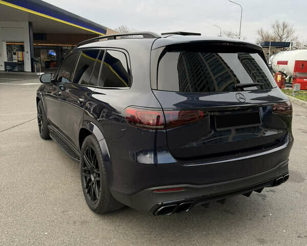 Синий Мерседес ГЛС-Класс, объемом двигателя 3 л и пробегом 130 тыс. км за 77500 $, фото 6 на Automoto.ua