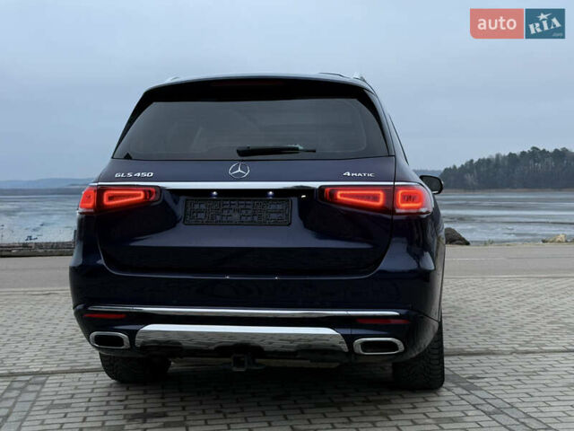 Синій Мерседес ГЛС-Класс, об'ємом двигуна 3 л та пробігом 81 тис. км за 59500 $, фото 10 на Automoto.ua