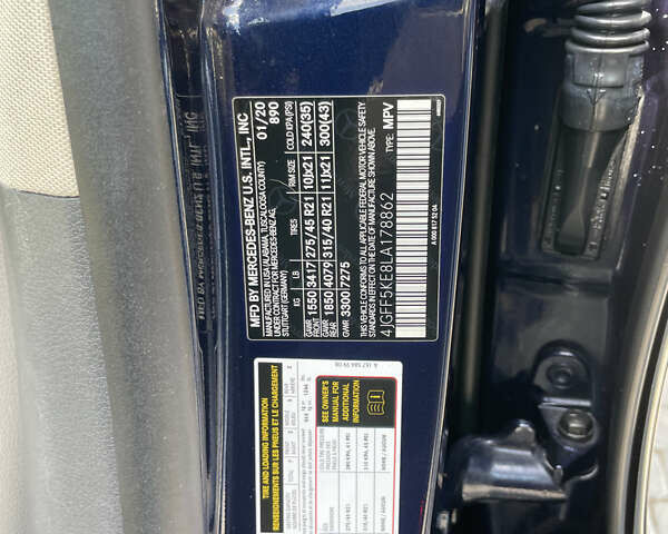 Синій Мерседес ГЛС-Класс, об'ємом двигуна 3 л та пробігом 182 тис. км за 55800 $, фото 23 на Automoto.ua