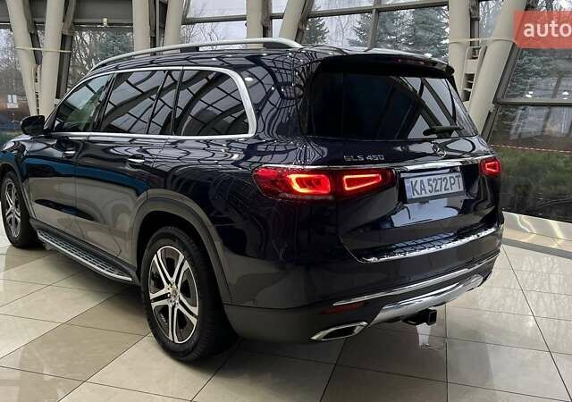 Синий Мерседес ГЛС-Класс, объемом двигателя 3 л и пробегом 66 тыс. км за 75000 $, фото 10 на Automoto.ua