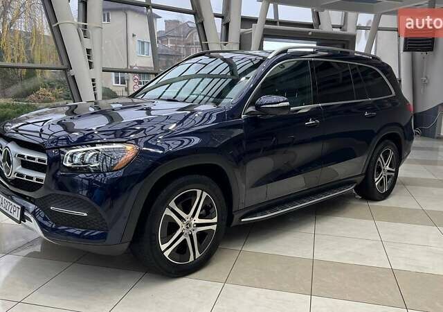 Синий Мерседес ГЛС-Класс, объемом двигателя 3 л и пробегом 66 тыс. км за 75000 $, фото 14 на Automoto.ua
