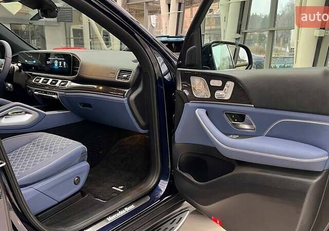 Синий Мерседес ГЛС-Класс, объемом двигателя 3 л и пробегом 66 тыс. км за 75000 $, фото 59 на Automoto.ua