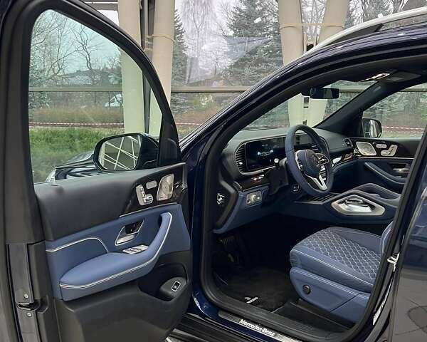 Синий Мерседес ГЛС-Класс, объемом двигателя 3 л и пробегом 66 тыс. км за 75000 $, фото 38 на Automoto.ua