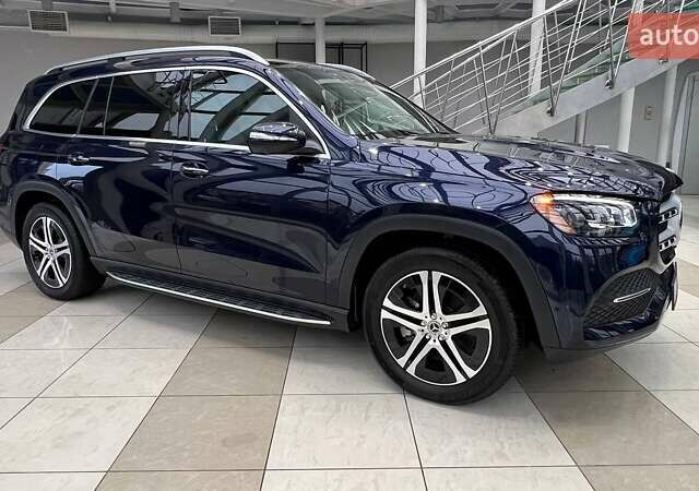 Синий Мерседес ГЛС-Класс, объемом двигателя 3 л и пробегом 66 тыс. км за 75000 $, фото 4 на Automoto.ua