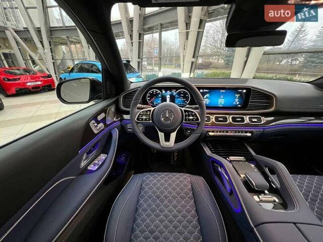 Синий Мерседес ГЛС-Класс, объемом двигателя 3 л и пробегом 66 тыс. км за 75000 $, фото 27 на Automoto.ua