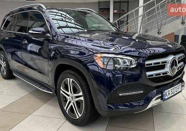 Синий Мерседес ГЛС-Класс, объемом двигателя 3 л и пробегом 66 тыс. км за 75000 $, фото 16 на Automoto.ua