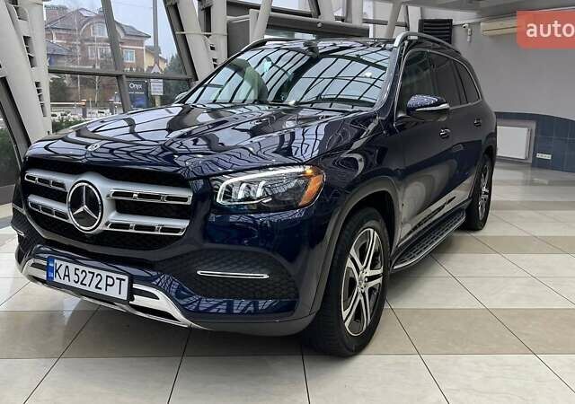 Синий Мерседес ГЛС-Класс, объемом двигателя 3 л и пробегом 66 тыс. км за 75000 $, фото 15 на Automoto.ua