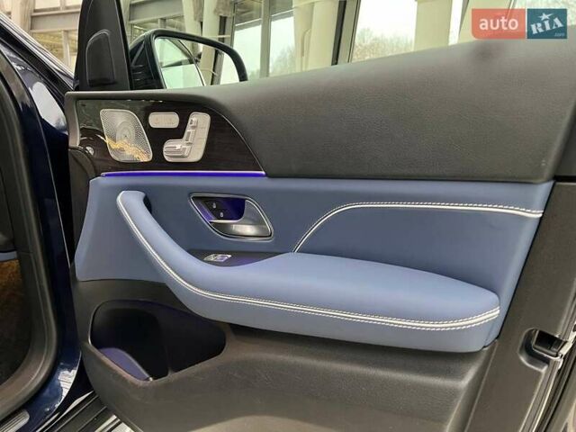 Синий Мерседес ГЛС-Класс, объемом двигателя 3 л и пробегом 66 тыс. км за 75000 $, фото 78 на Automoto.ua