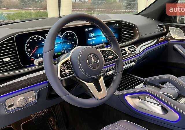 Синий Мерседес ГЛС-Класс, объемом двигателя 3 л и пробегом 66 тыс. км за 75000 $, фото 30 на Automoto.ua