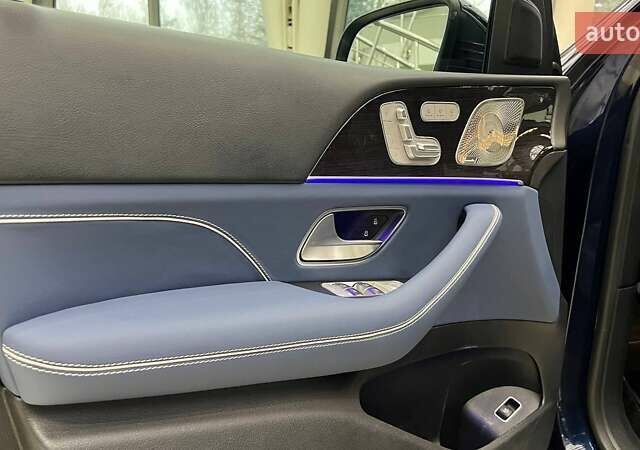 Синий Мерседес ГЛС-Класс, объемом двигателя 3 л и пробегом 66 тыс. км за 75000 $, фото 70 на Automoto.ua