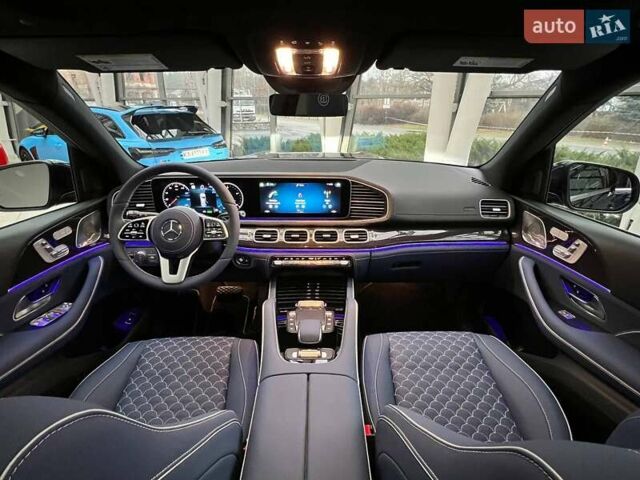 Синий Мерседес ГЛС-Класс, объемом двигателя 3 л и пробегом 66 тыс. км за 75000 $, фото 26 на Automoto.ua