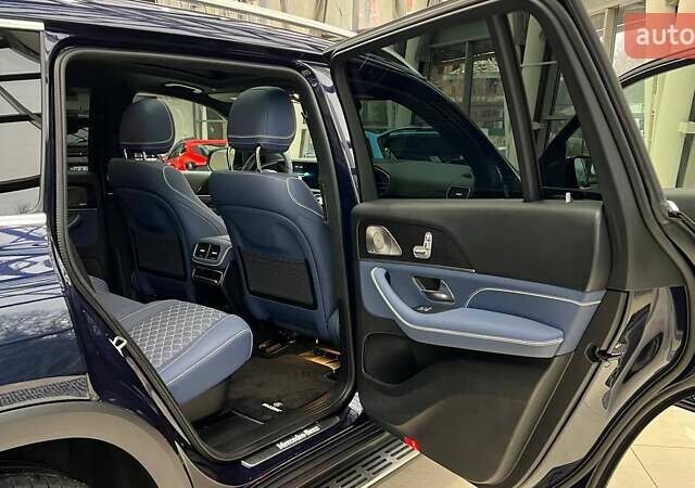 Синий Мерседес ГЛС-Класс, объемом двигателя 3 л и пробегом 66 тыс. км за 75000 $, фото 61 на Automoto.ua