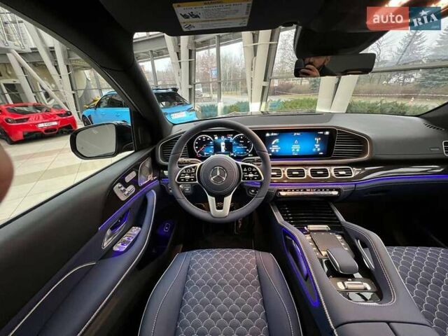 Синий Мерседес ГЛС-Класс, объемом двигателя 3 л и пробегом 66 тыс. км за 75000 $, фото 28 на Automoto.ua