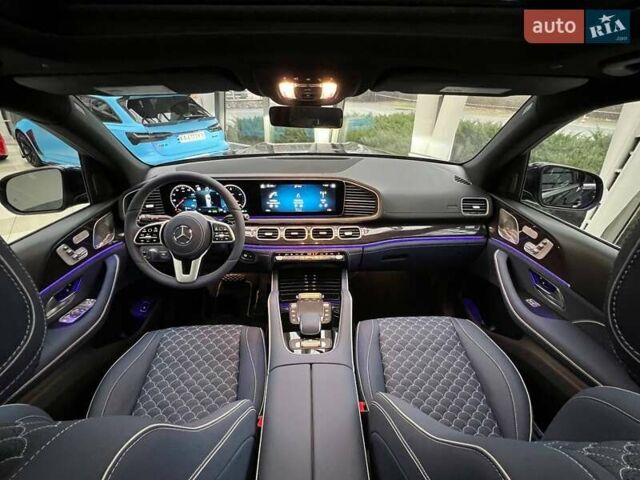 Синий Мерседес ГЛС-Класс, объемом двигателя 3 л и пробегом 66 тыс. км за 75000 $, фото 24 на Automoto.ua