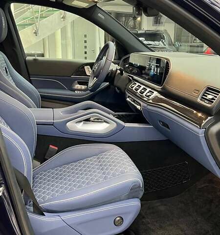 Синий Мерседес ГЛС-Класс, объемом двигателя 3 л и пробегом 66 тыс. км за 75000 $, фото 60 на Automoto.ua