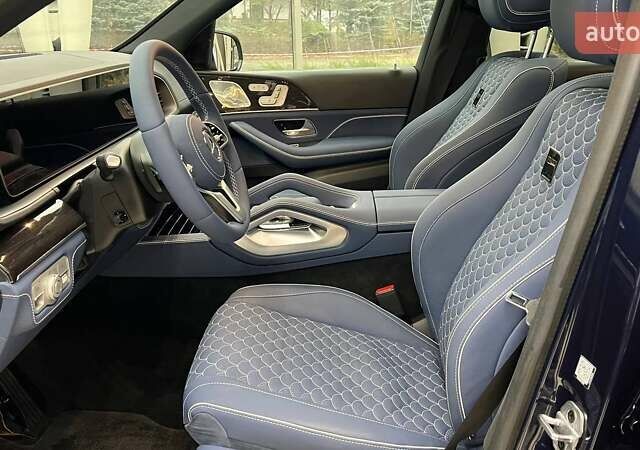 Синий Мерседес ГЛС-Класс, объемом двигателя 3 л и пробегом 66 тыс. км за 75000 $, фото 45 на Automoto.ua