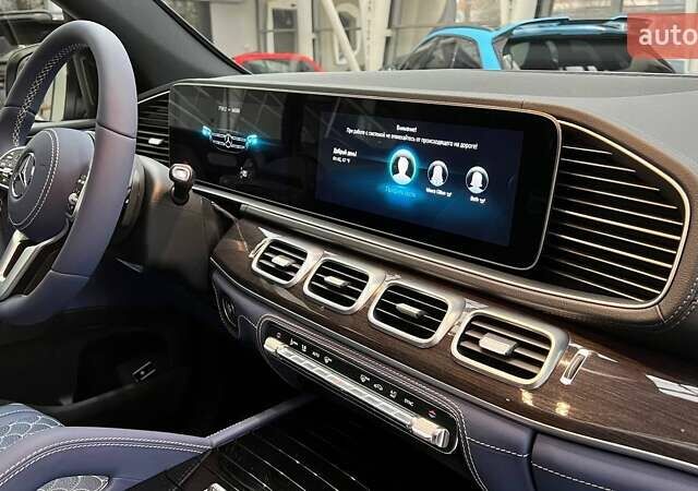 Синий Мерседес ГЛС-Класс, объемом двигателя 3 л и пробегом 66 тыс. км за 75000 $, фото 66 на Automoto.ua