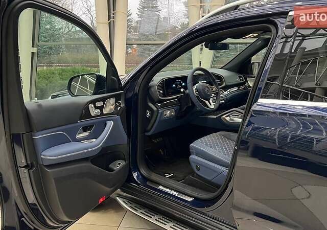 Синий Мерседес ГЛС-Класс, объемом двигателя 3 л и пробегом 66 тыс. км за 75000 $, фото 39 на Automoto.ua