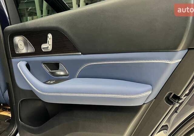 Синий Мерседес ГЛС-Класс, объемом двигателя 3 л и пробегом 66 тыс. км за 75000 $, фото 64 на Automoto.ua