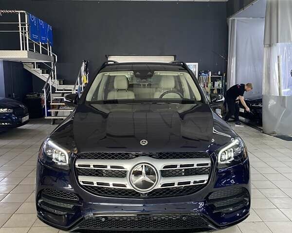 Синій Мерседес ГЛС-Класс, об'ємом двигуна 3 л та пробігом 60 тис. км за 83333 $, фото 7 на Automoto.ua