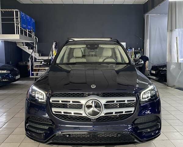 Синій Мерседес ГЛС-Класс, об'ємом двигуна 3 л та пробігом 60 тис. км за 83333 $, фото 6 на Automoto.ua