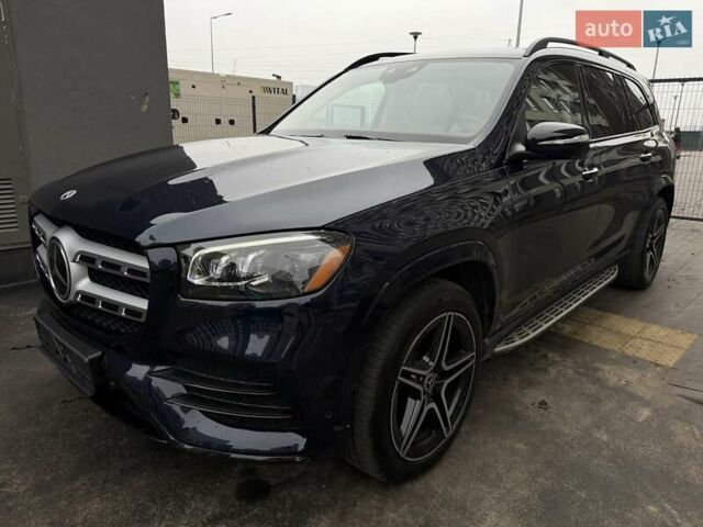 Синий Мерседес ГЛС-Класс, объемом двигателя 3 л и пробегом 60 тыс. км за 77333 $, фото 86 на Automoto.ua