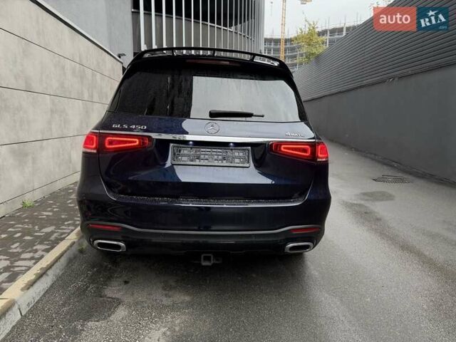 Синій Мерседес ГЛС-Класс, об'ємом двигуна 3 л та пробігом 60 тис. км за 81000 $, фото 10 на Automoto.ua