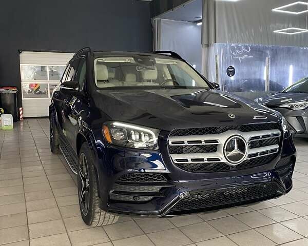 Синій Мерседес ГЛС-Класс, об'ємом двигуна 3 л та пробігом 60 тис. км за 83333 $, фото 5 на Automoto.ua