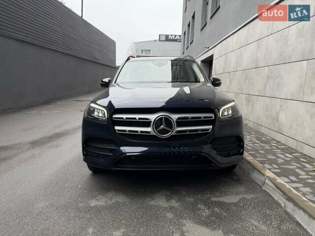 Синій Мерседес ГЛС-Класс, об'ємом двигуна 3 л та пробігом 60 тис. км за 81000 $, фото 1 на Automoto.ua
