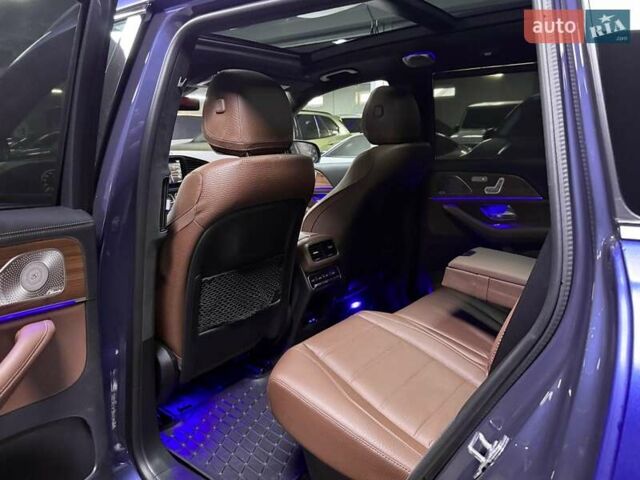 Синий Мерседес ГЛС-Класс, объемом двигателя 2.99 л и пробегом 50 тыс. км за 127500 $, фото 68 на Automoto.ua