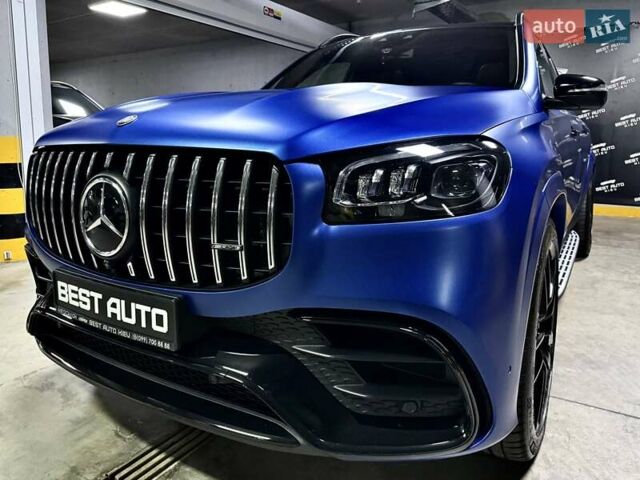 Синий Мерседес ГЛС-Класс, объемом двигателя 2.99 л и пробегом 50 тыс. км за 127500 $, фото 21 на Automoto.ua